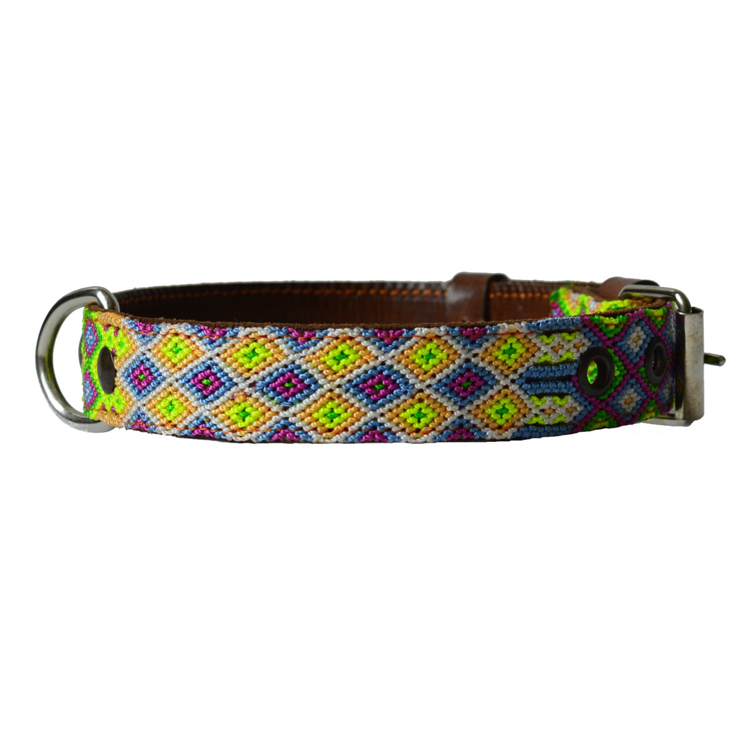 Bohemi Ibiza honden halsband Medium