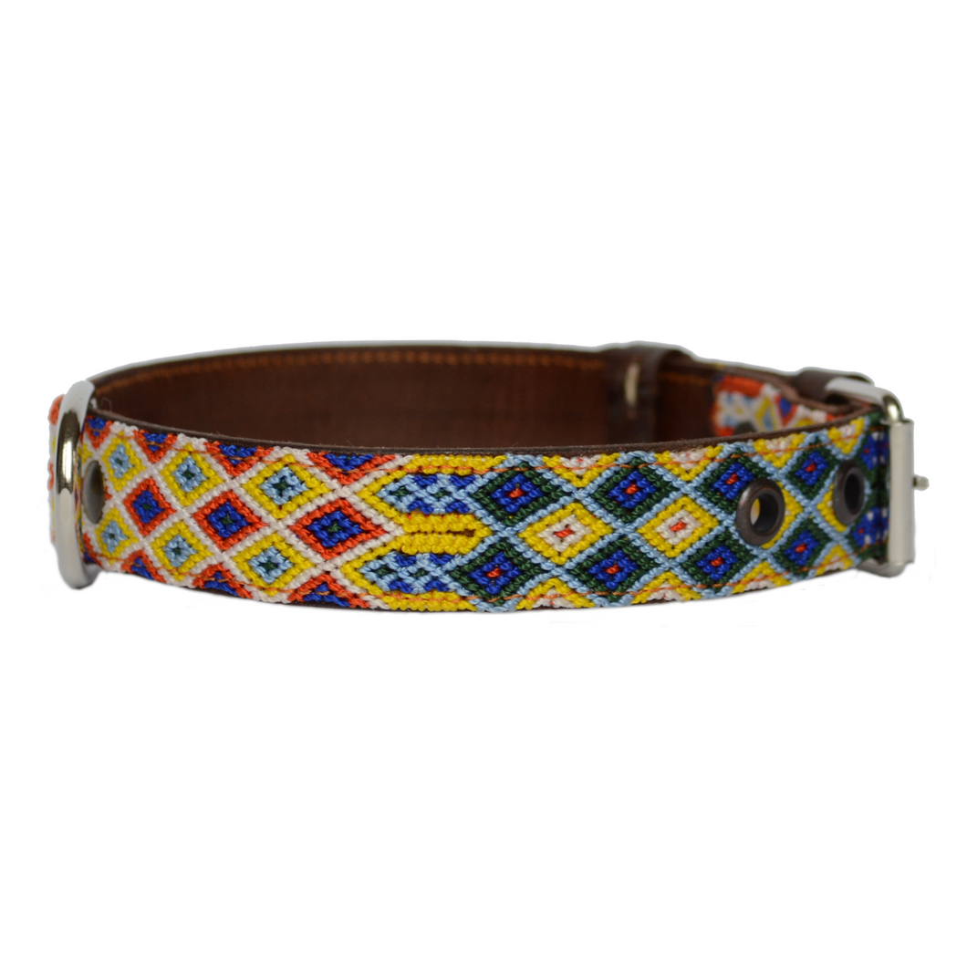 Bohemi Ibiza honden halsband Medium